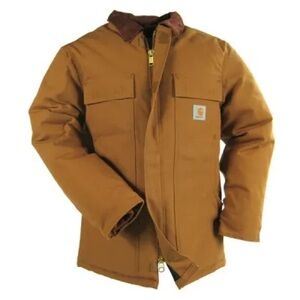Carhartt Brown/Tan Insulated Work Field Jacket